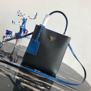 프라다 PRADA 파니에 악어가죽 핸드백 1BA212
