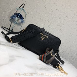 프라다 PRADA 비텔로 더블지퍼 크로스백 1BH082