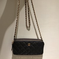 샤넬 CHANEL 체인 크로스백 금장/은장