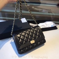 샤넬 CHANEL WOC 보이 크로스백 금장/은장