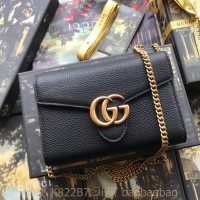 구찌 GUCCI  GG 마몽 체인 지갑 숄더백 ‎401232