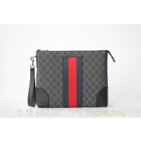 구찌 GUCCI  GG 수프림 남성용 클러치백  523603