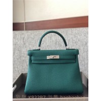 에르메스 HERMES 켈리백 Kelly 25 Togo가죽 금장 은장