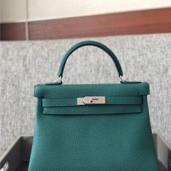 에르메스 HERMES 켈리백 Kelly 25 Togo가죽 금장 은장