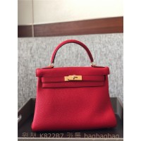 에르메스 HERMES 켈리백 Kelly 25 Togo가죽 금장 은장