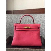 에르메스 HERMES 켈리백 Kelly 25 Togo가죽 금장 은장