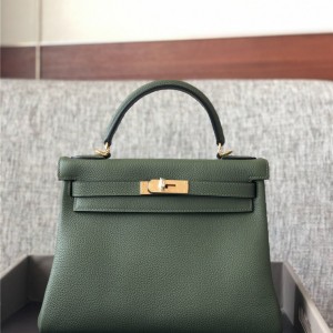 에르메스 HERMES 켈리백 Kelly 25 Togo가죽 금장 은장