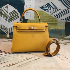 에르메스 HERMES 켈리백 Kelly epsom가죽 금장 은장