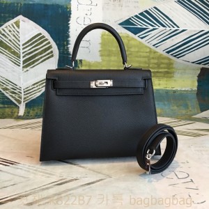 에르메스 HERMES 켈리백 Kelly epsom가죽 금장 은장