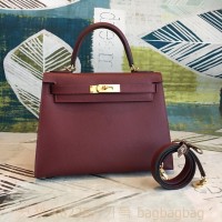 에르메스 HERMES 켈리백 Kelly epsom가죽 금장 은장