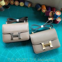 에르메스 HERMES 콘스탄스 epsom가죽 금장 은장