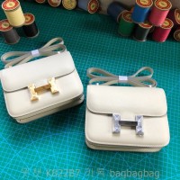 에르메스 HERMES 콘스탄스 epsom가죽 금장 은장