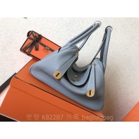에르메스 HERMES 린디 Lindy Togo가죽 금장 은장