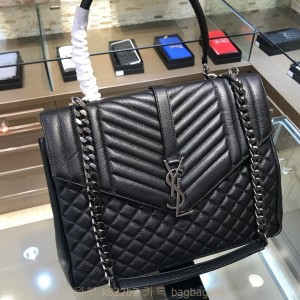 입생로랑 YSL라지 모노그램 숄더백 436694