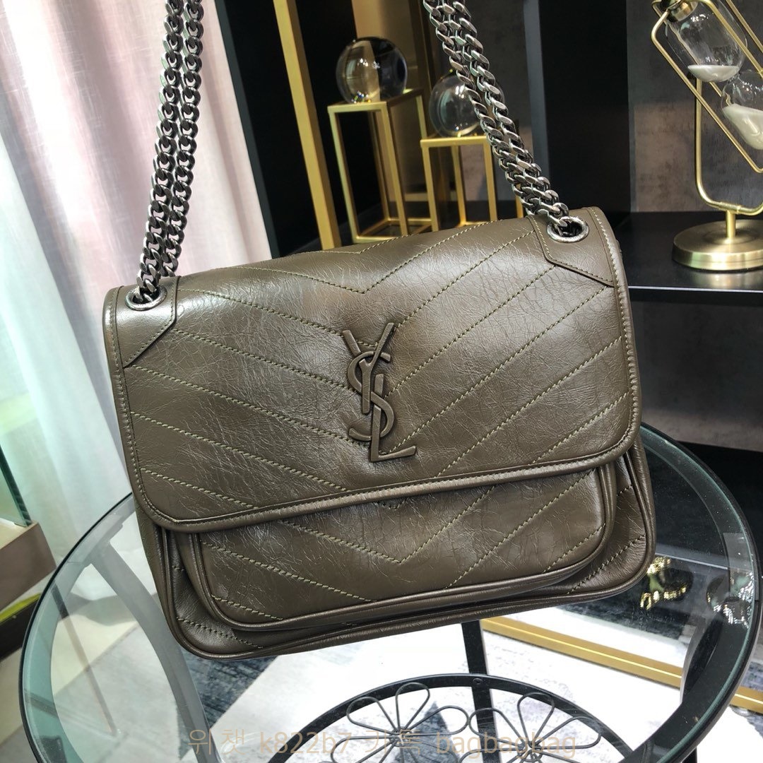 입생로랑 YSL 498894 28CM 니키백 니키가방 모노그램 체인백 