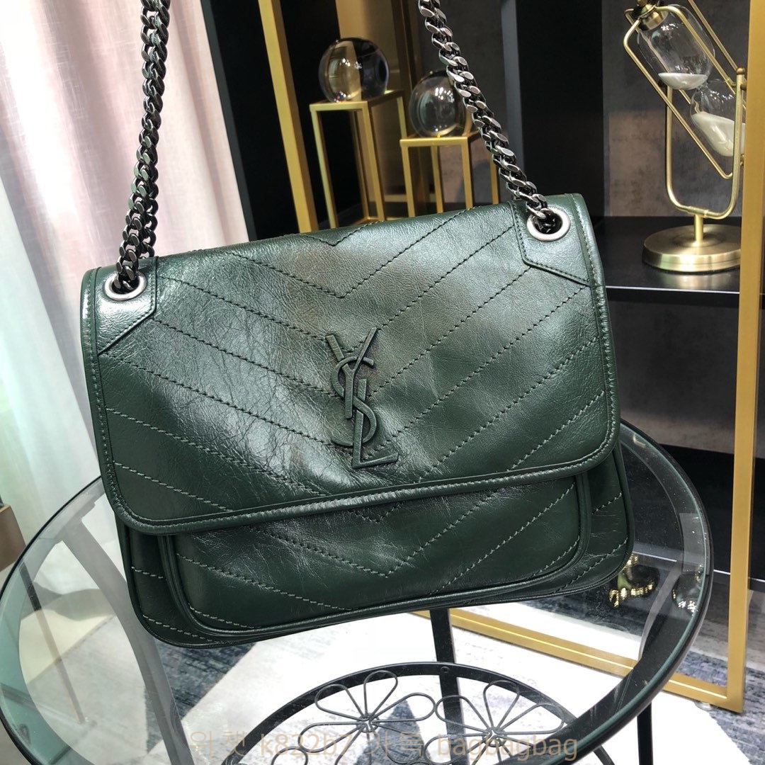 입생로랑 YSL 498894 28CM 니키백 니키가방 모노그램 체인백 