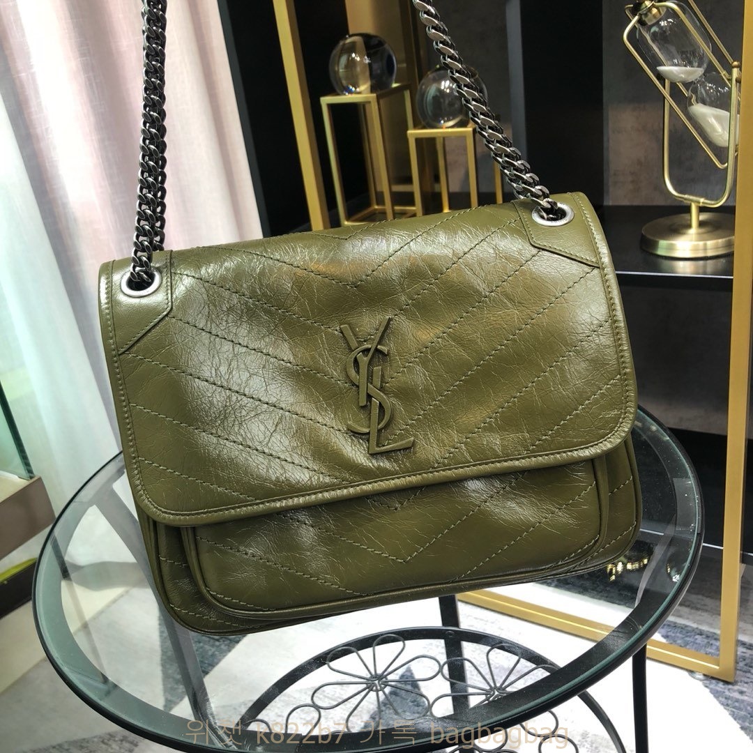 입생로랑 YSL 498894 28CM 니키백 니키가방 모노그램 체인백 