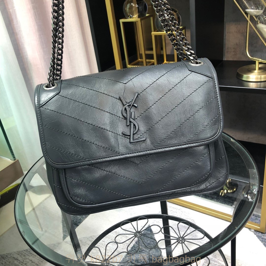 입생로랑 YSL 498894 28CM 니키백 니키가방 모노그램 체인백 