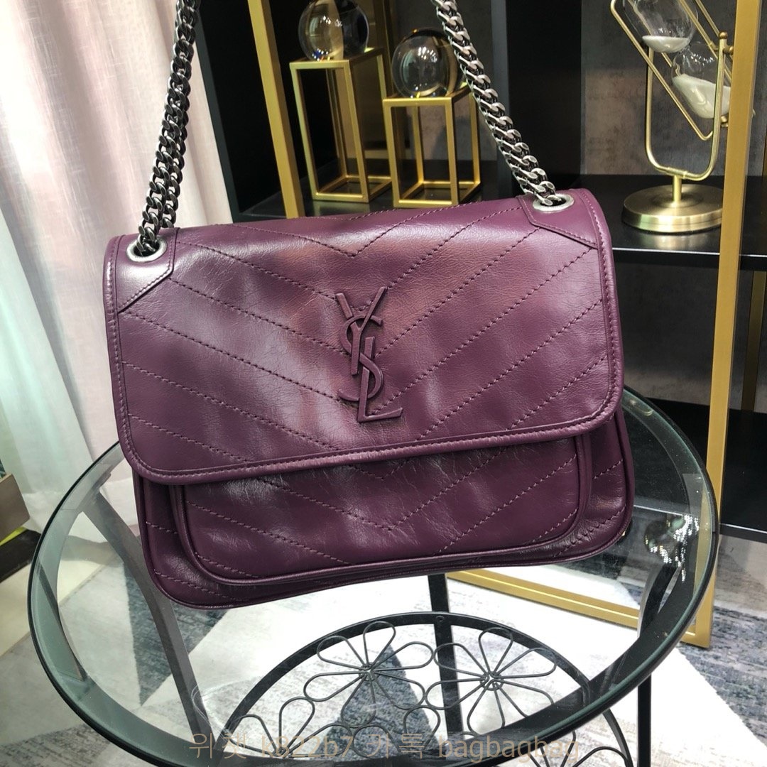 입생로랑 YSL 498894 28CM 니키백 니키가방 모노그램 체인백 