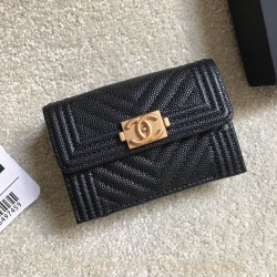 샤넬 CHANEL 반지갑  은장 금장