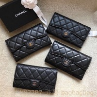 샤넬 CHANEL 장지갑  은장 금장