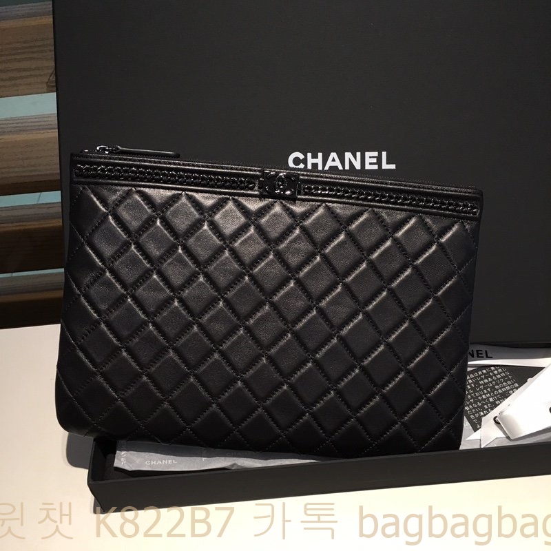 샤넬 CHANEL 클러치백 은장 금장 28cm