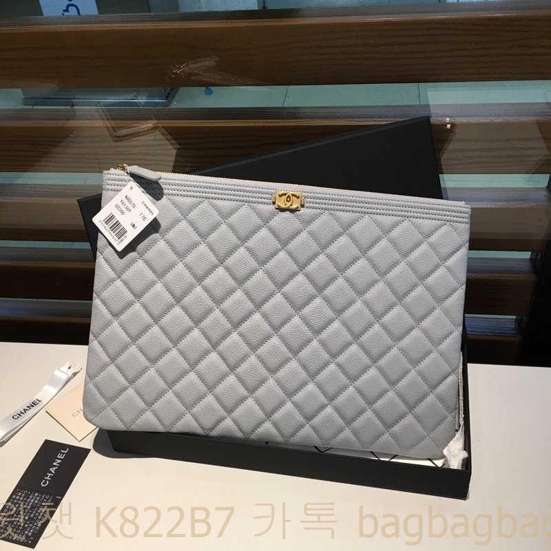 샤넬 CHANEL 클러치백 은장 금장 33cm