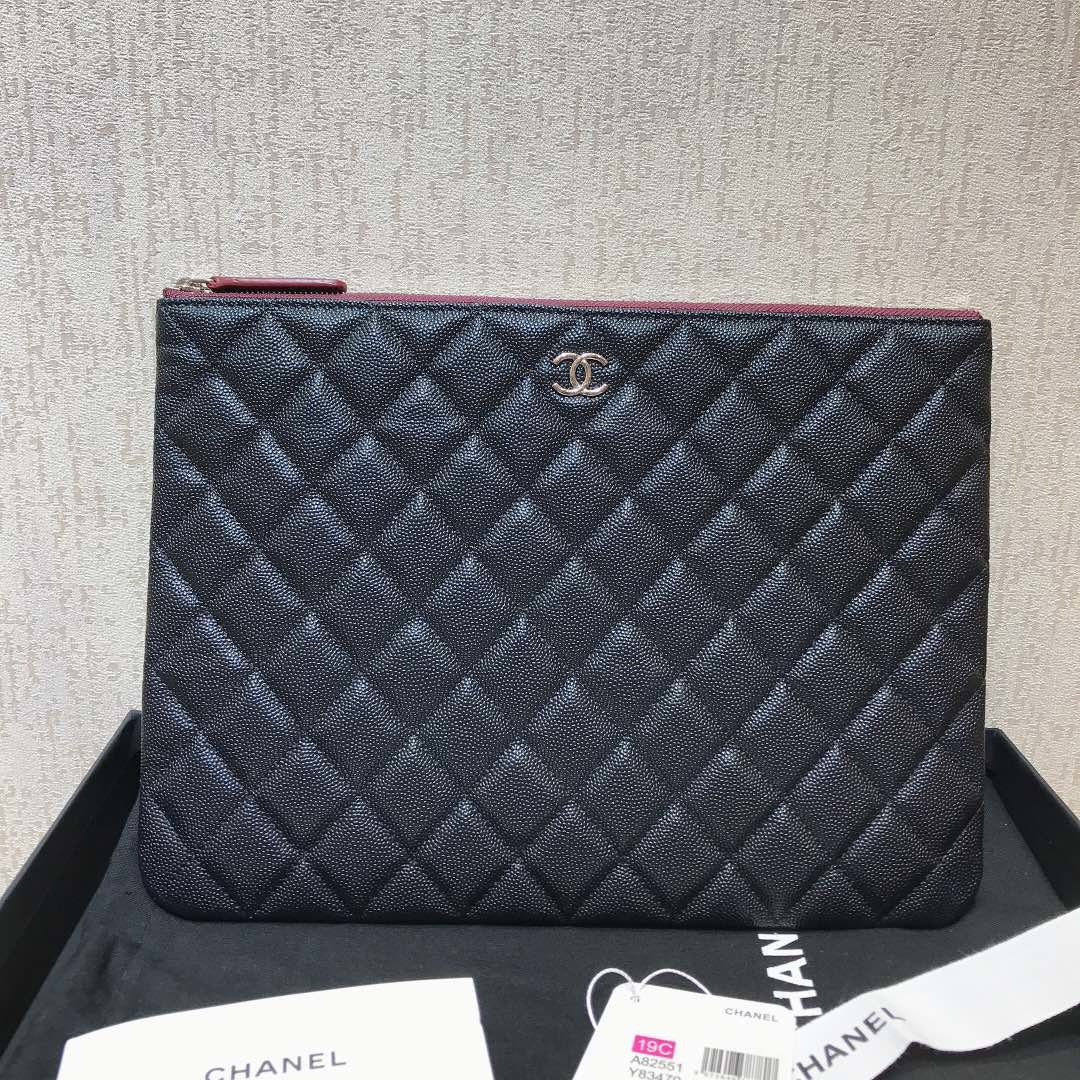 샤넬 CHANEL 클러치백 은장 금장 28cm