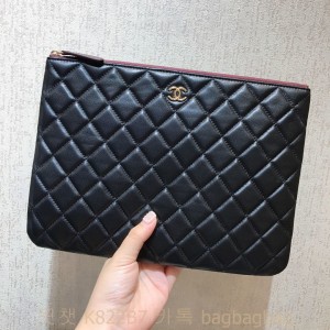 샤넬 CHANEL 클러치백 은장 금장 28cm