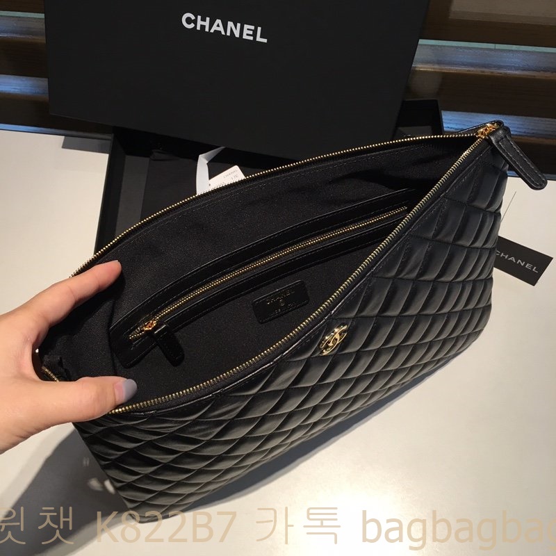 샤넬 CHANEL 클러치백 은장 금장 33cm