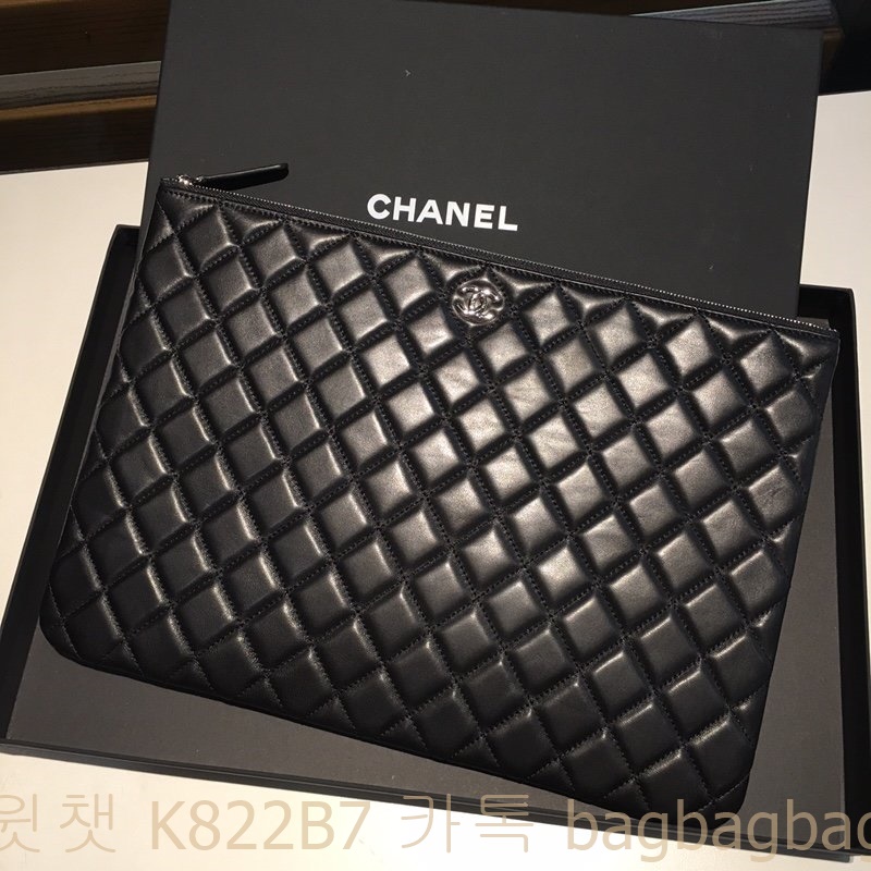 샤넬 CHANEL 클러치백 은장 금장 33cm