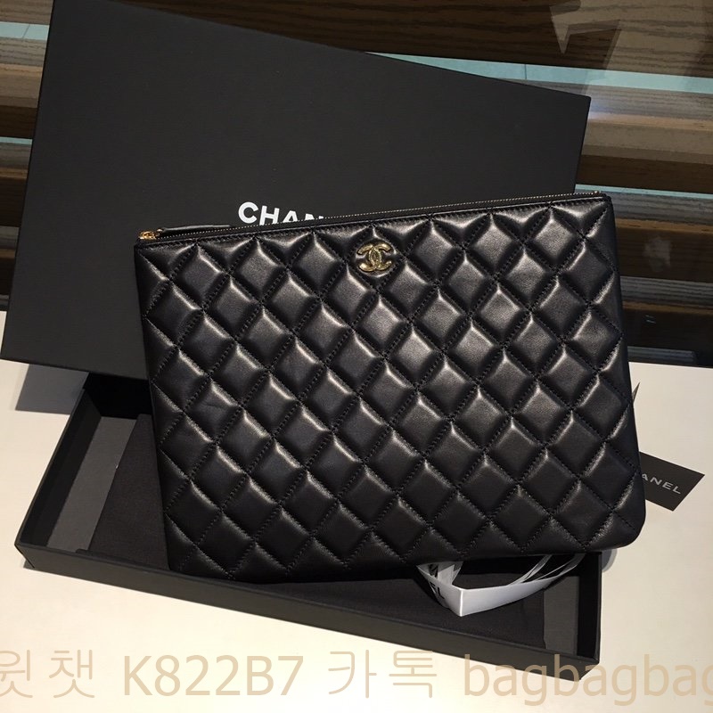 샤넬 CHANEL 클러치백 은장 금장 28cm