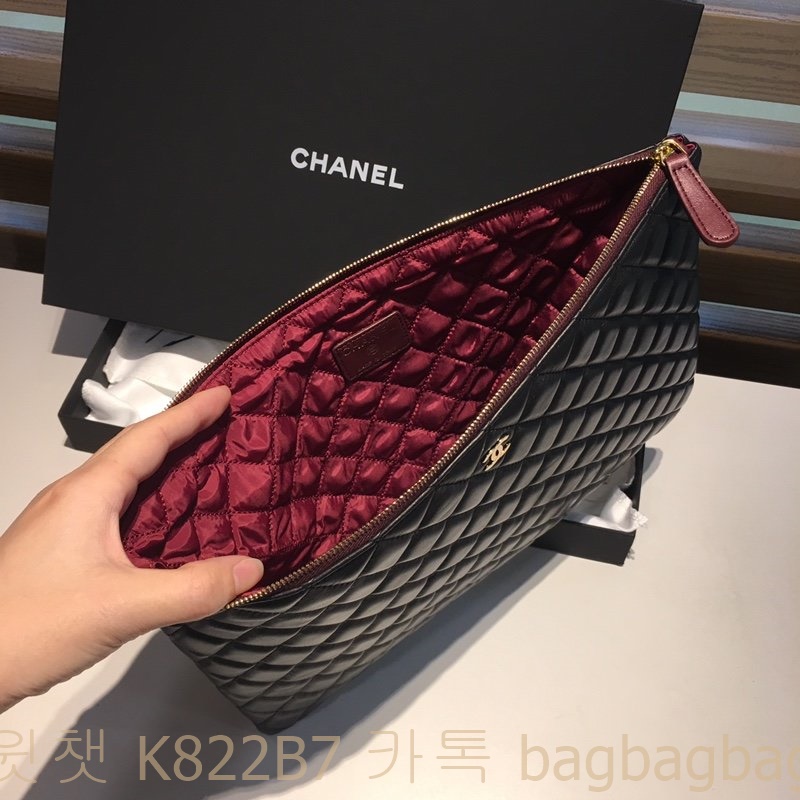 샤넬 CHANEL 클러치백 은장 금장 33cm