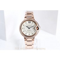 까르띠에 CARTIER  발롱블루 33mm