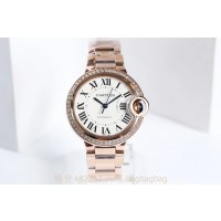 까르띠에 CARTIER 발롱블루 33mm