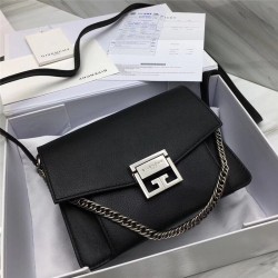 지방시 GIVENCHY 투톤 레더 숄더백