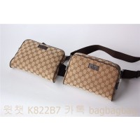 구찌 GUCCI 컨버스 GG 남녀공용 힙색 449174