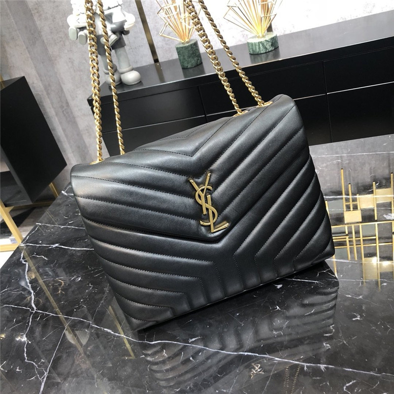 입생로랑 YSL 루루 체인 숄더백 미디엄 금장/은장 459749