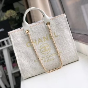 샤넬 CHANEL 캔버스 쇼퍼백 38CM