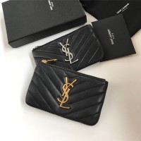 입생로랑 YSL 동전지갑 은장 금장