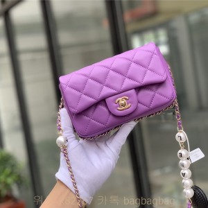 샤넬 CHANEL 진주장식 클래식백 