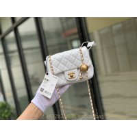 샤넬 CHANEL 골드볼 클래식백 20CM