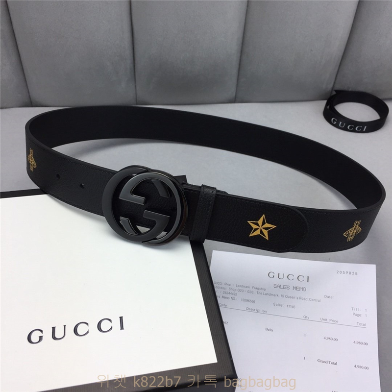 구찌 GUCCI  벨트  4.0cm