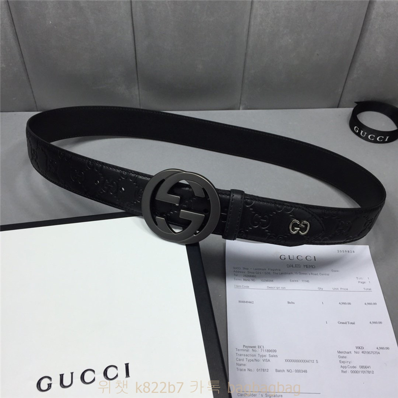 구찌 GUCCI  벨트  4.0cm