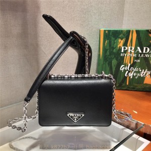 프라다 PRADA 사피아노 레더 숄더백  1BD032
