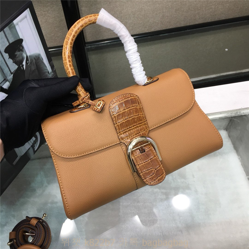 델보 Delvaux 브리앙 미디움 토트백 28cm