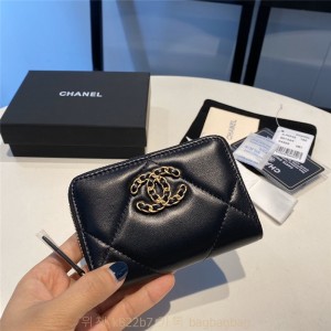 샤넬 CHANEL19  지퍼지갑