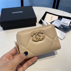 샤넬 CHANEL 19 지퍼지갑