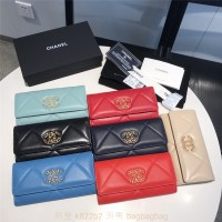 샤넬 CHANEL 19 장지갑