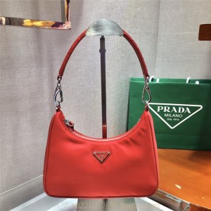 프라다 PRADA 나일론 숄더백 호보백  1BC204